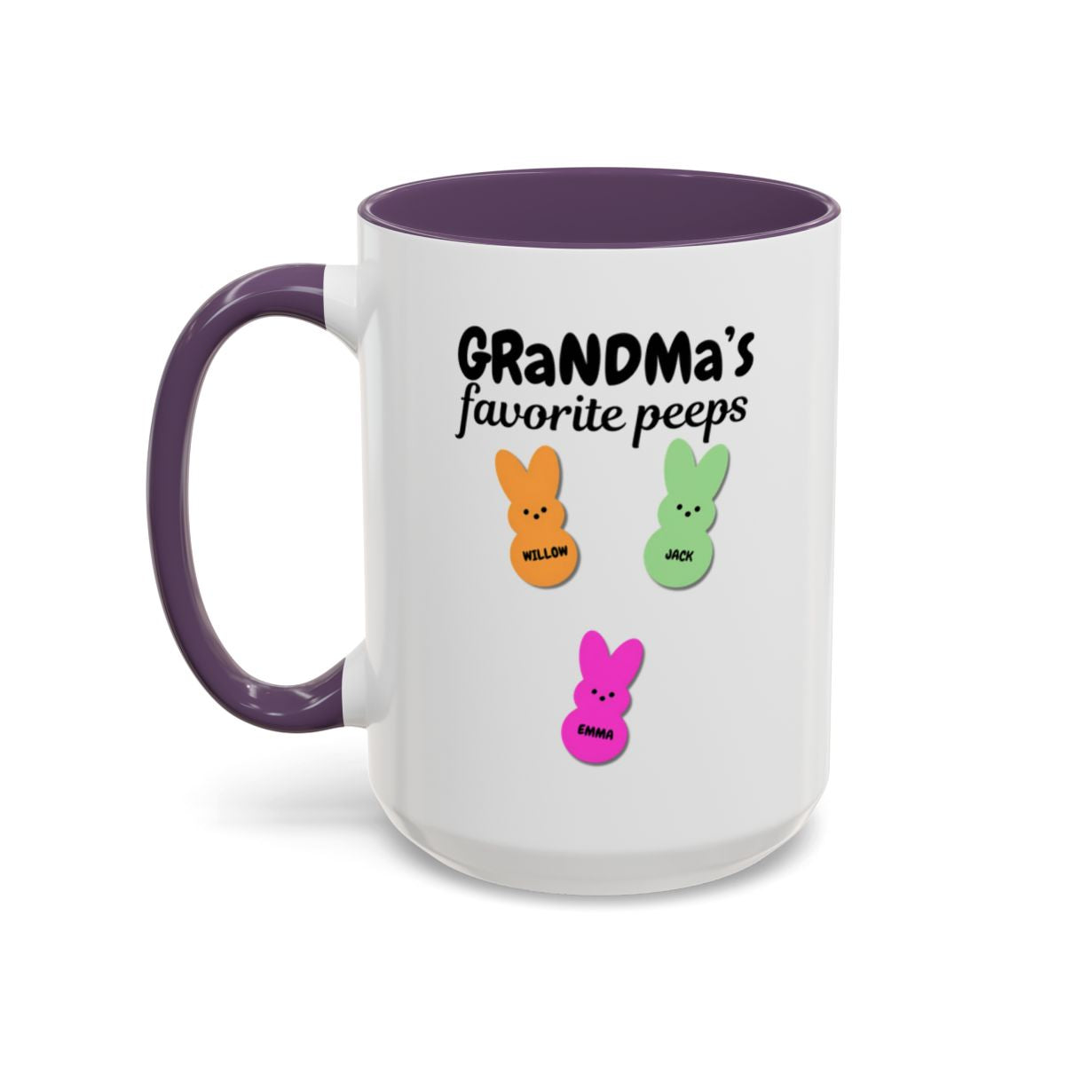 Grandma's Peeps Accent Coffee Mug