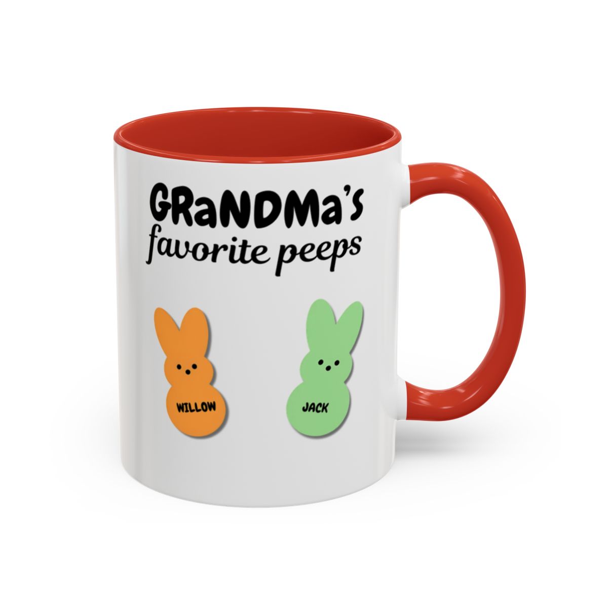Grandma's Peeps Accent Coffee Mug
