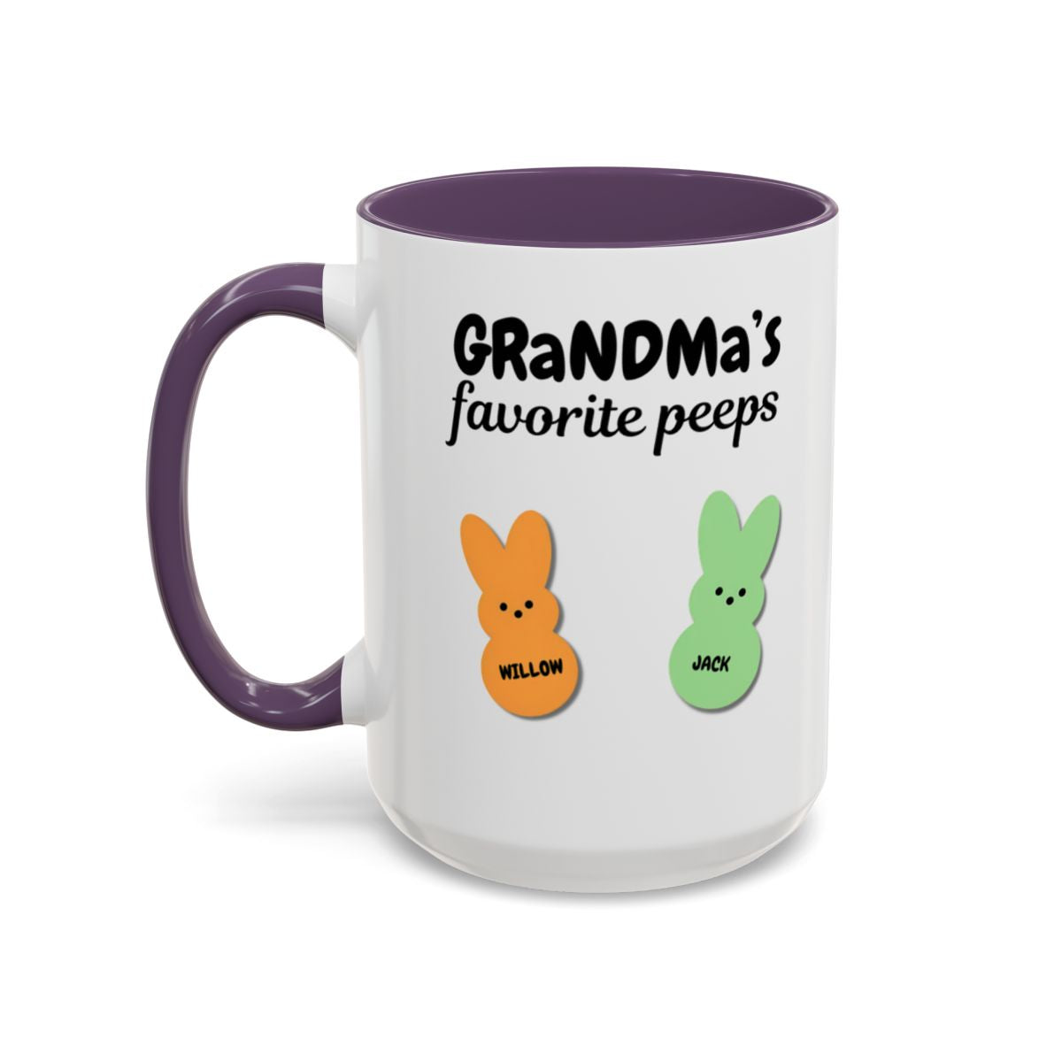 Grandma's Peeps Accent Coffee Mug
