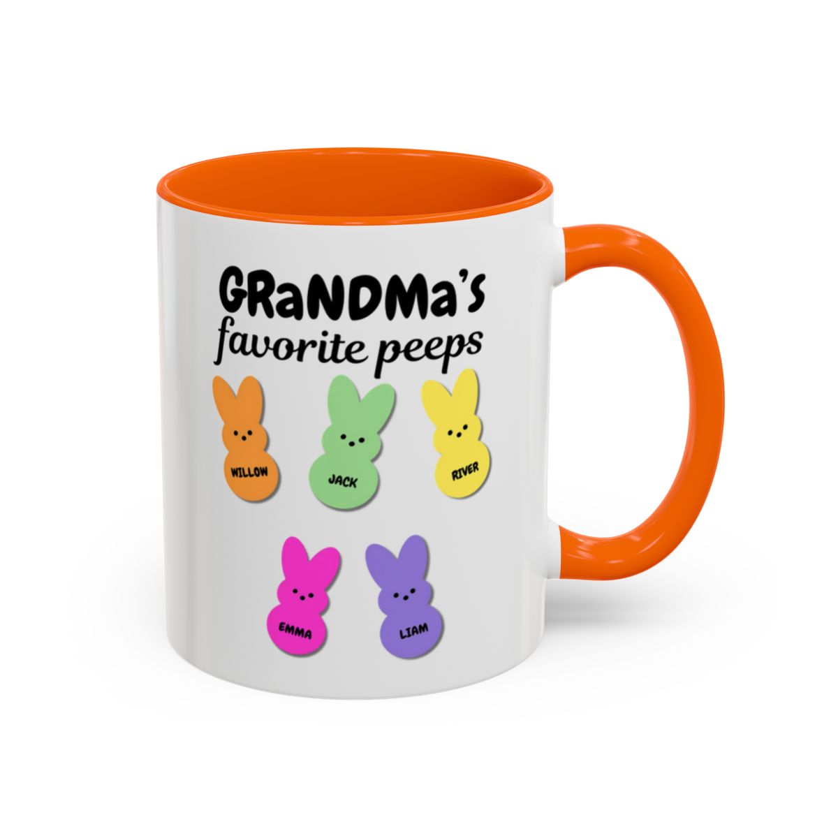Grandma's Peeps Accent Coffee Mug