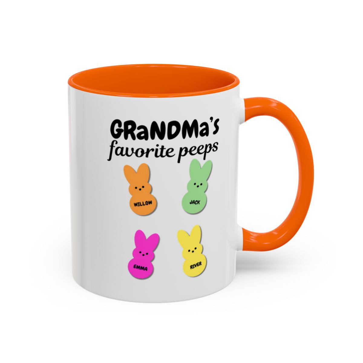Grandma's Peeps Accent Coffee Mug