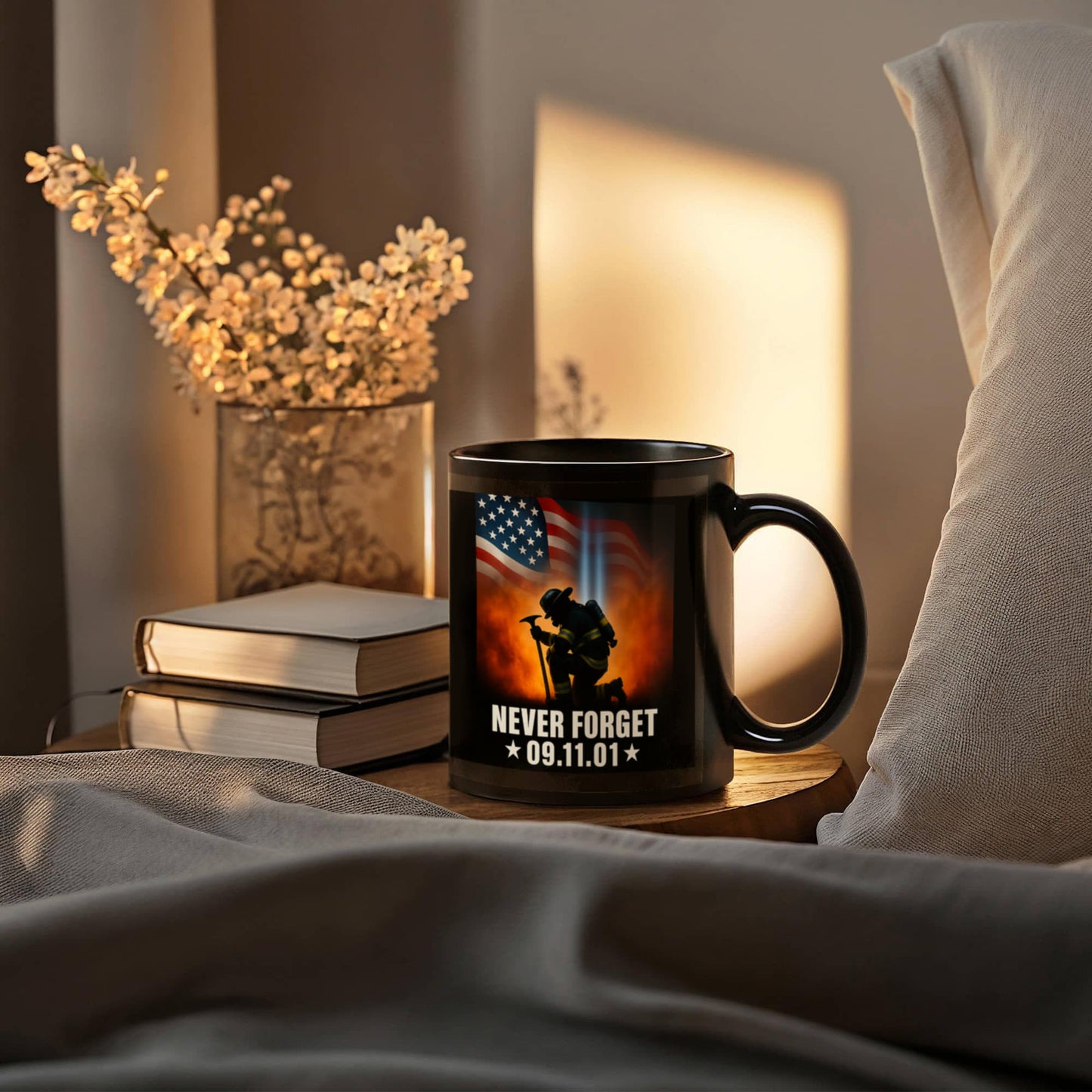 Wrap Yourself in Honor – 9/11 Memorial Sherpa Blanket + FREE Mug