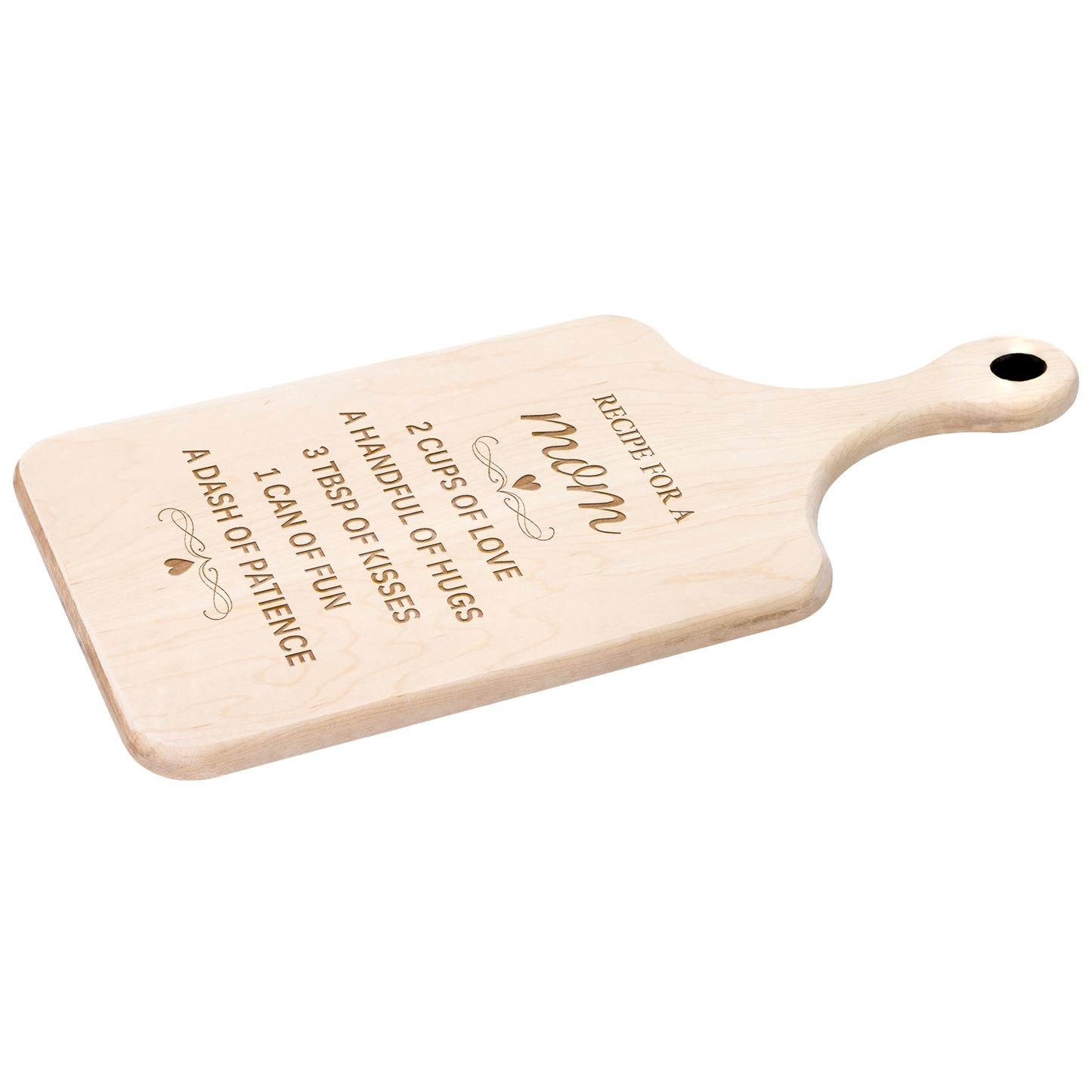 Recipe For Mom Cutting Board