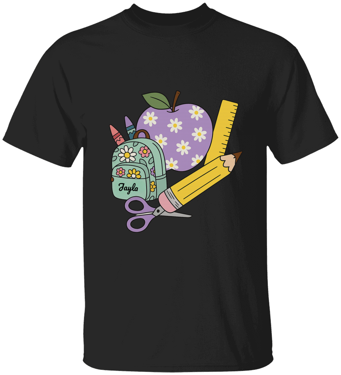 ✏️ Custom Back-to-School Tee for Kids