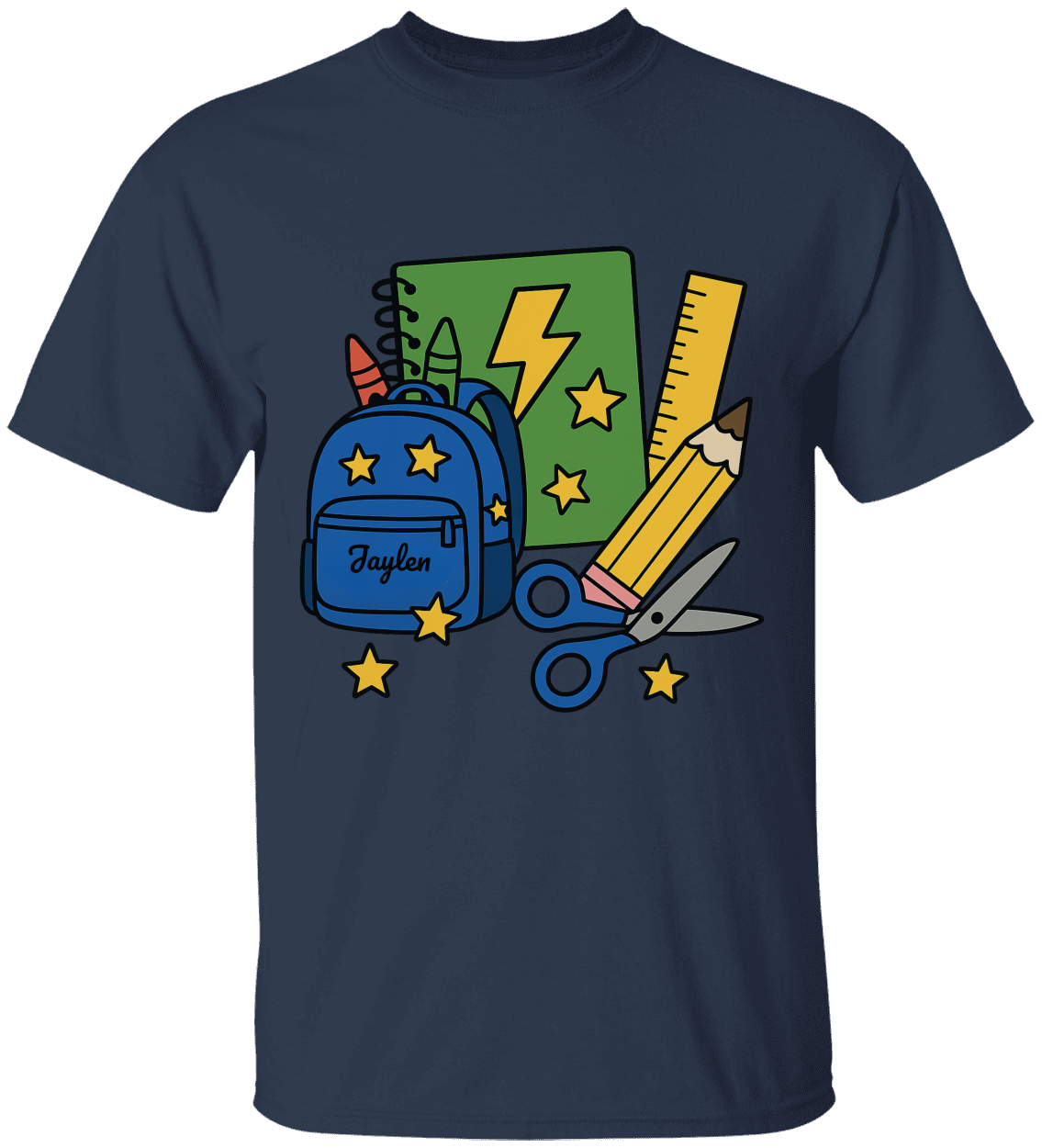 ✏️ Custom Back-to-School Tee for Kids