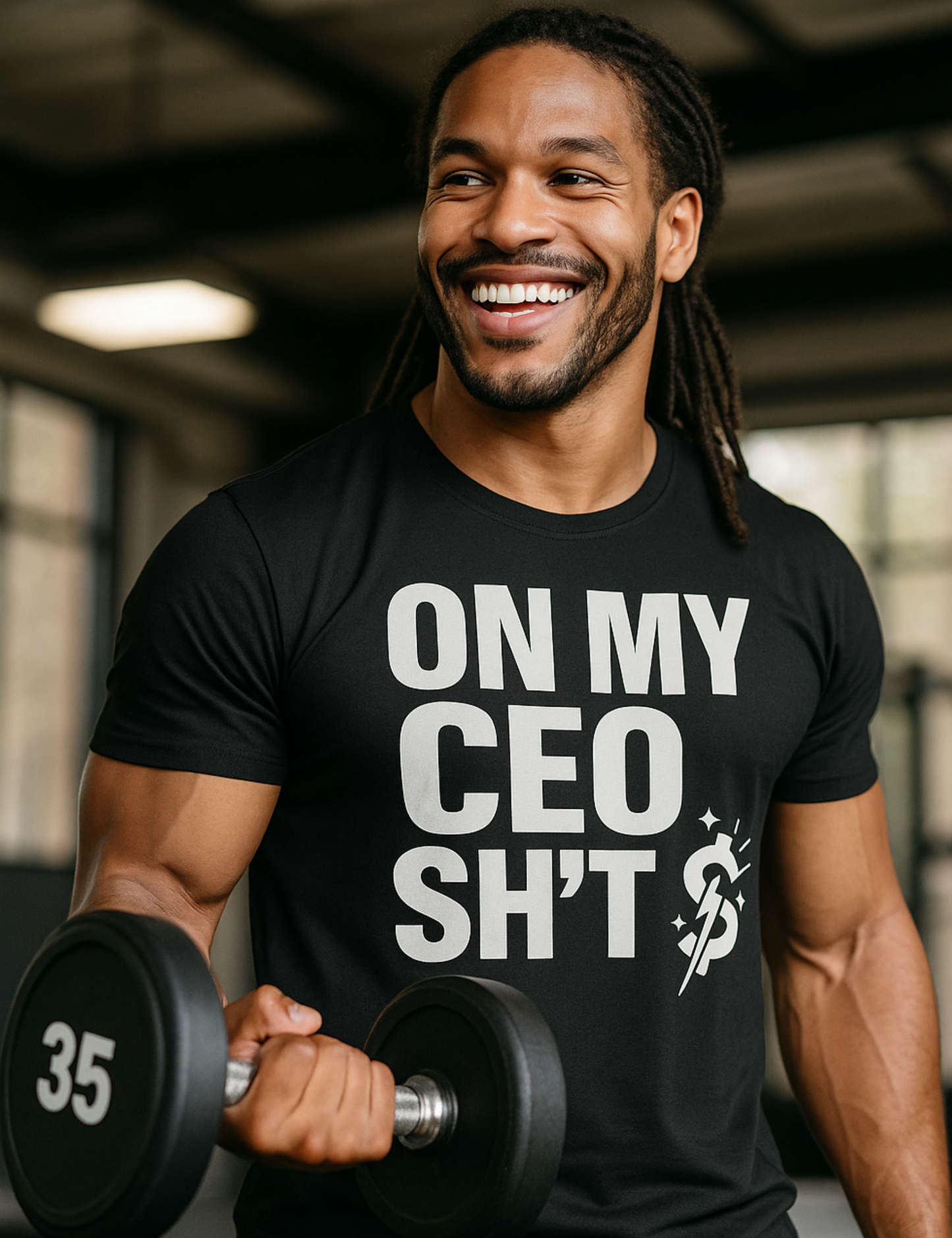 ON MY CEO SH*T – Bold Statement Tee for Women/Men in Charge