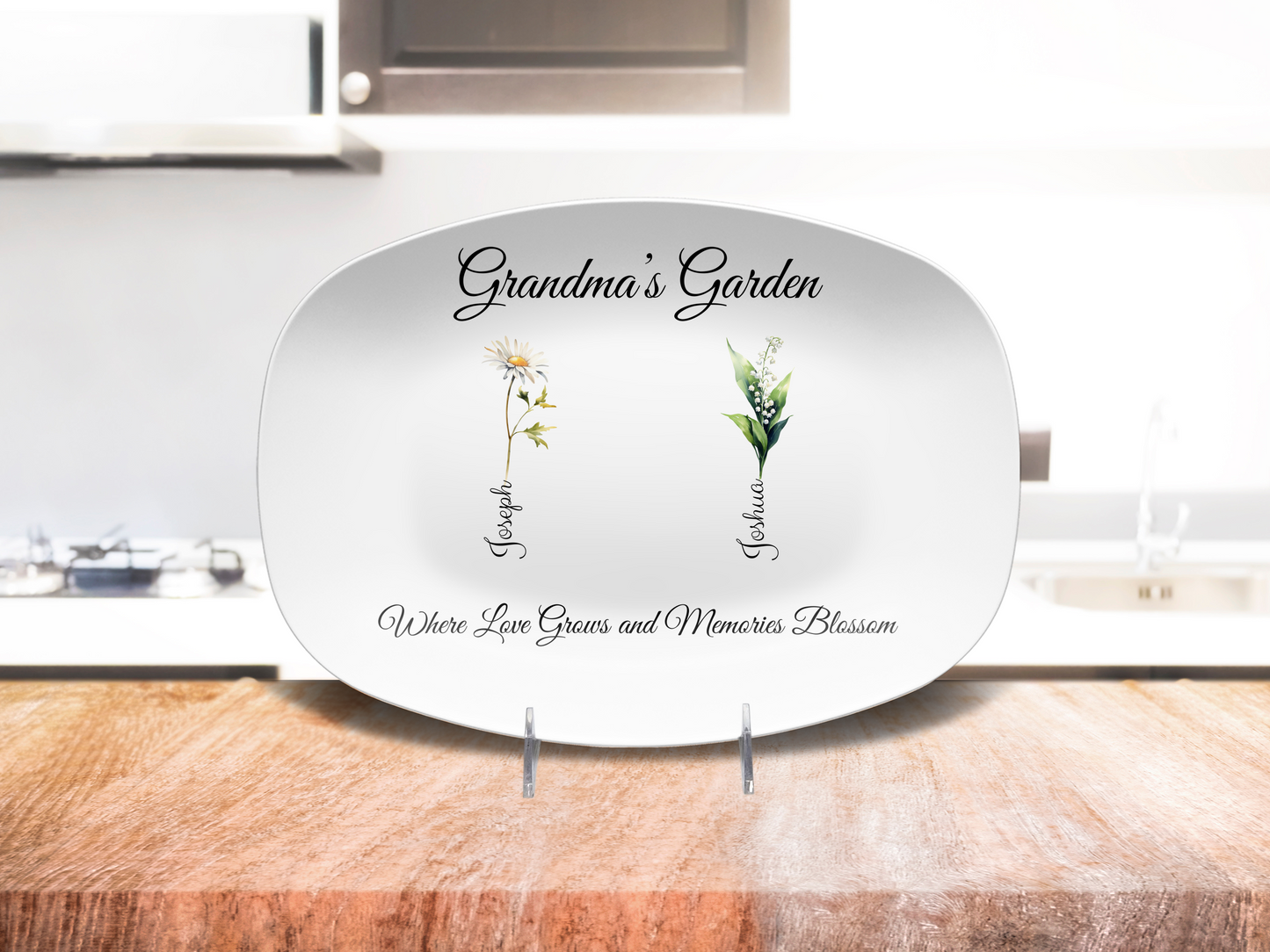 Grandma's Garden Platter