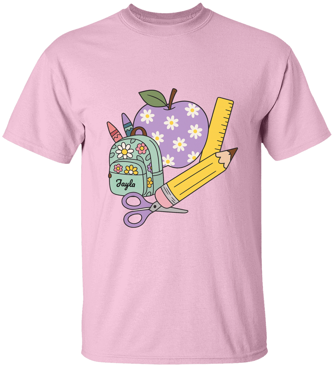 ✏️ Custom Back-to-School Tee for Kids