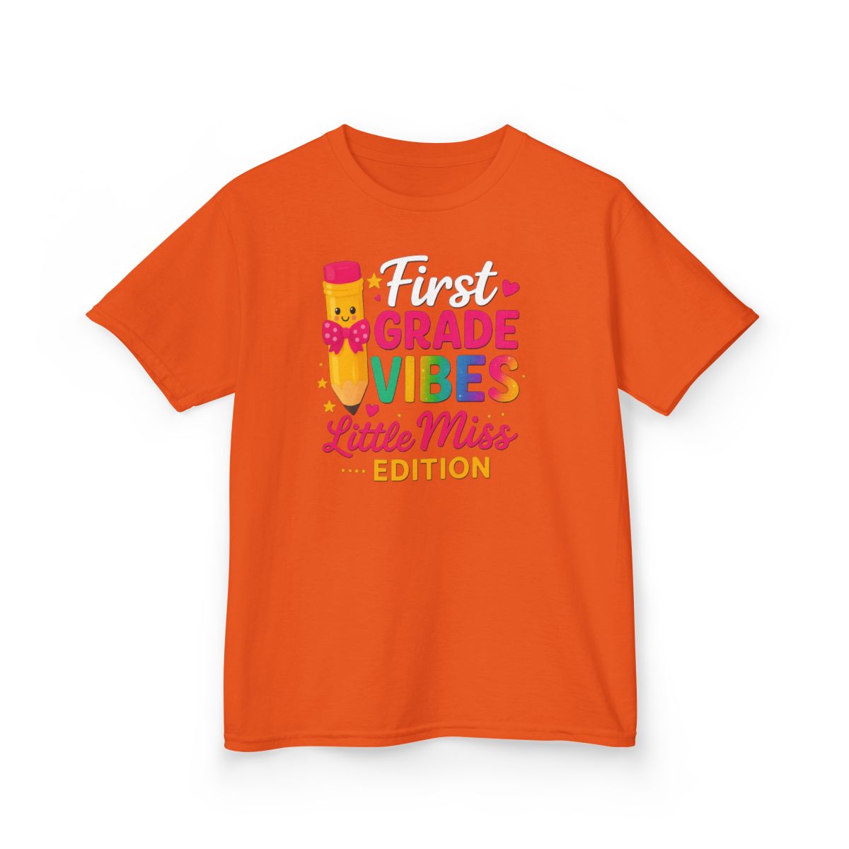 First Grade Vibes Tee ✏️ – Little Miss Edition