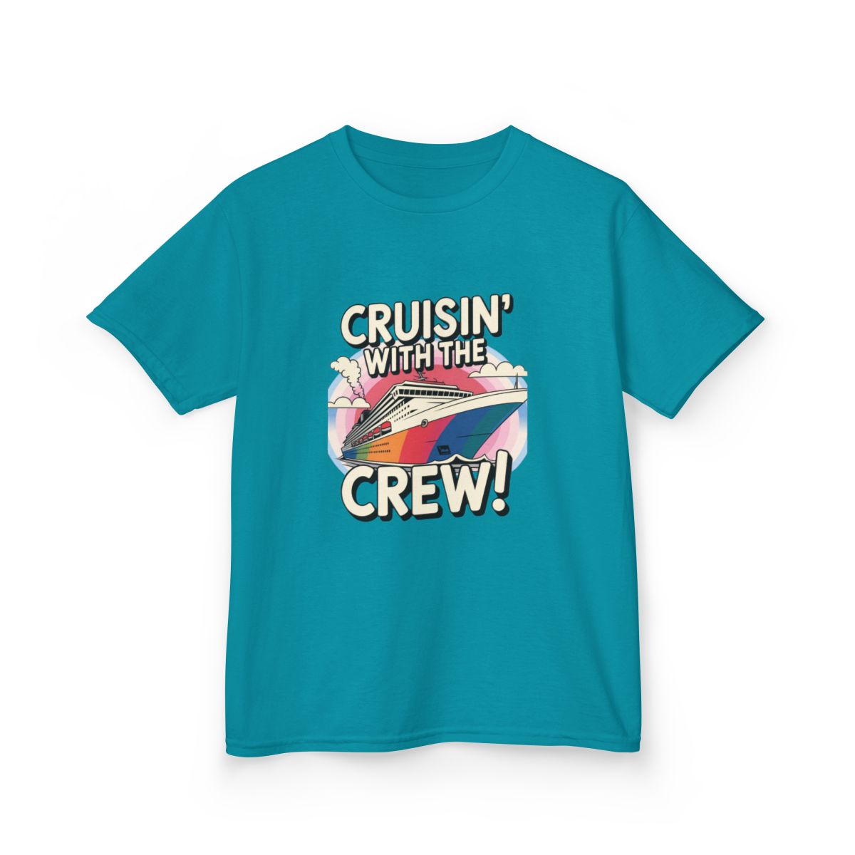 Cruising with the Crew Kids T-Shirt (personalized)