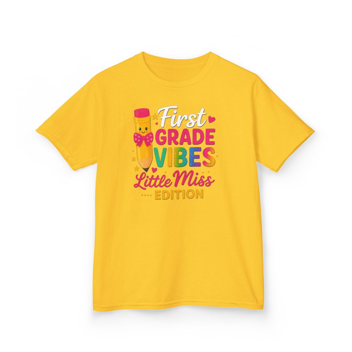 First Grade Vibes Tee ✏️ – Little Miss Edition