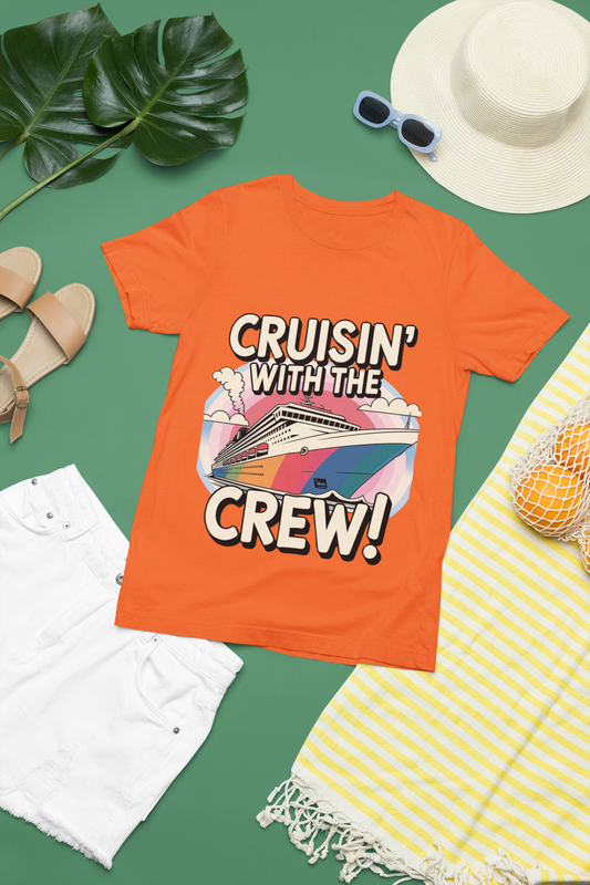 Cruising With The Crew T-Shirt (Personalized)