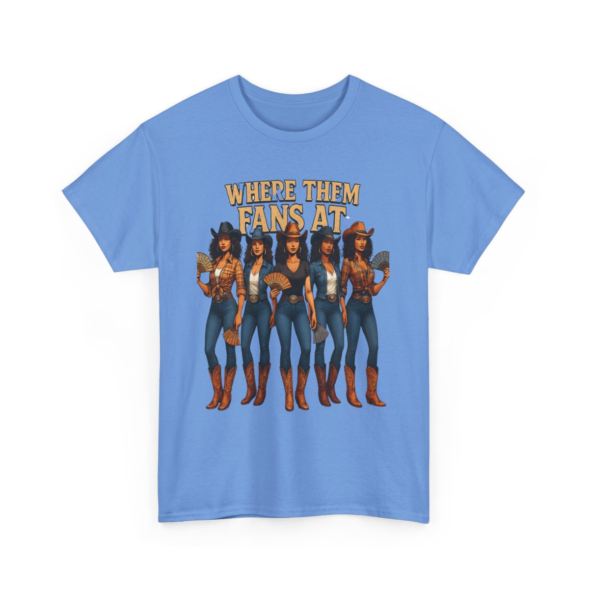🔥 Where Them Fans At – Unisex Heavy Cotton Tee
