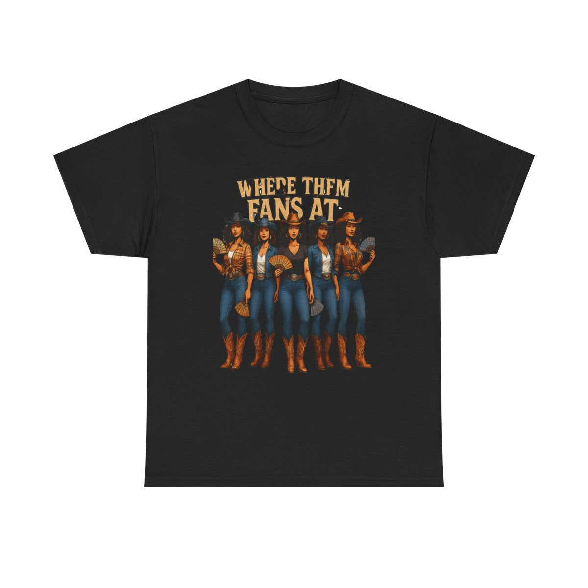🔥 Where Them Fans At – Unisex Heavy Cotton Tee