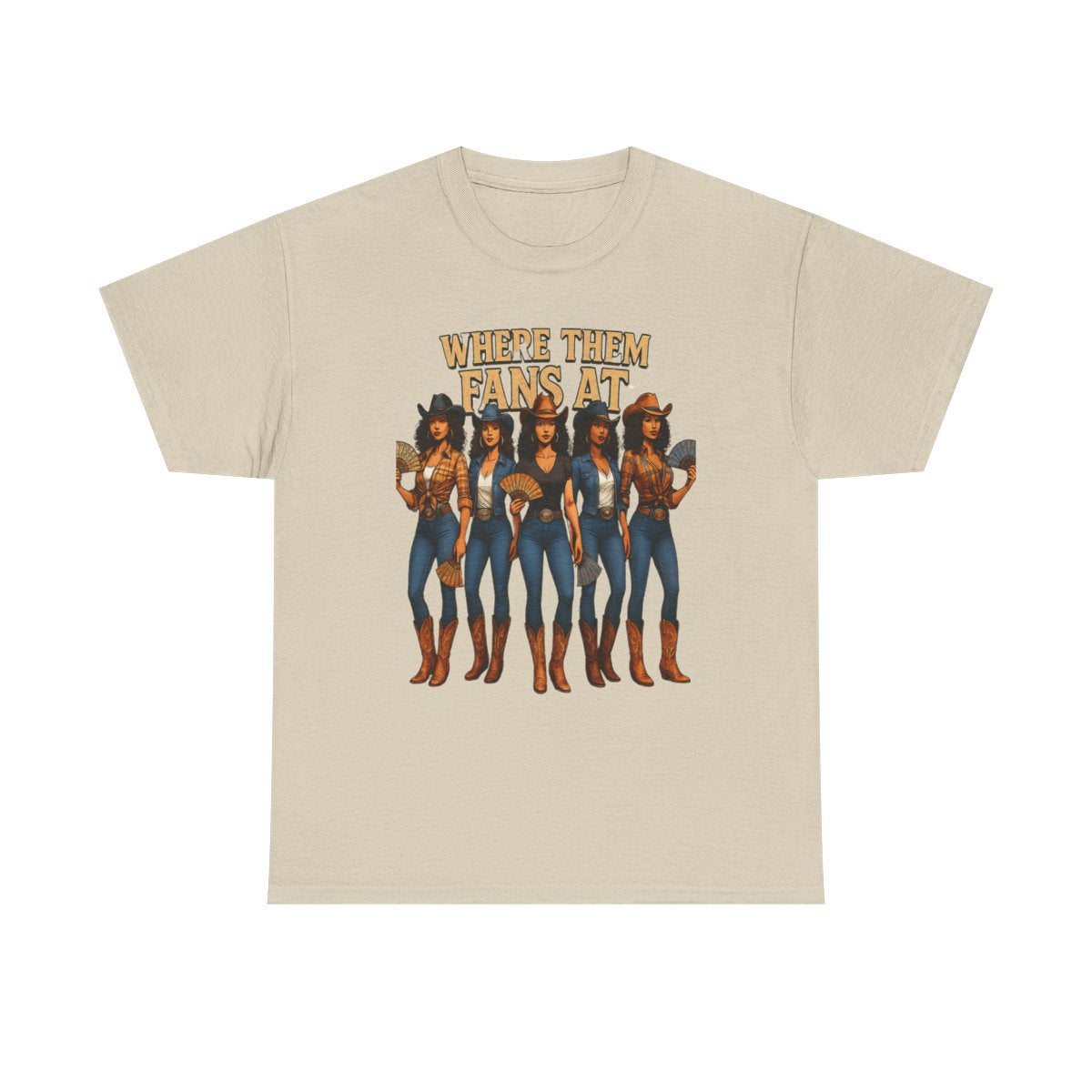 🔥 Where Them Fans At – Unisex Heavy Cotton Tee